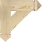 Ekena Millwork Traditional Arts & Crafts Rough Sawn Bracket, Douglas Fir, 4"W x 16"D x 16"H BKT04X16X16TRA03RDF - alternate 4